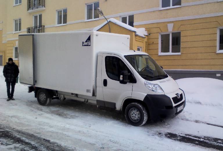 Транспортировка 2 рулона пленки из Москва в Чехов
